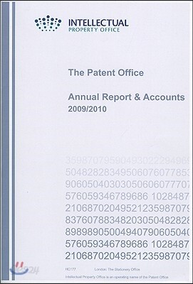 Patent Office Annual Report and Accounts 2009-2010