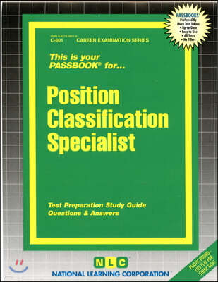 Position Classification Specialist: Passbooks Study Guide