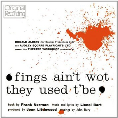 O.S.T. - Fings Ain't Wot They Used T'be (Original Cast Recording)(CD)