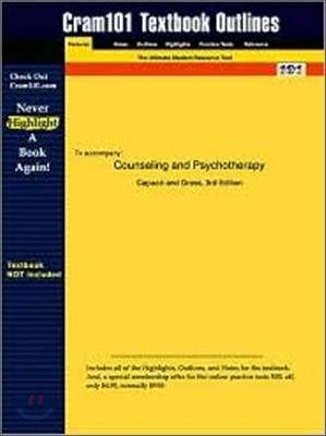 Studyguide for Counseling and Psychotherapy by Gross, Capuzzi &, ISBN 9780130947543