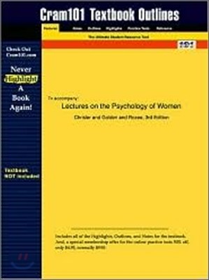 Studyguide for Lectures on the Psychology of Women by Chrisler, ISBN 9780072826715