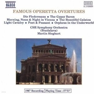 Martin Sieghart / Famous Operetta Overtures (/8550089)