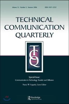 Communication Technology Transfer&Diffusion Tcq 15#3