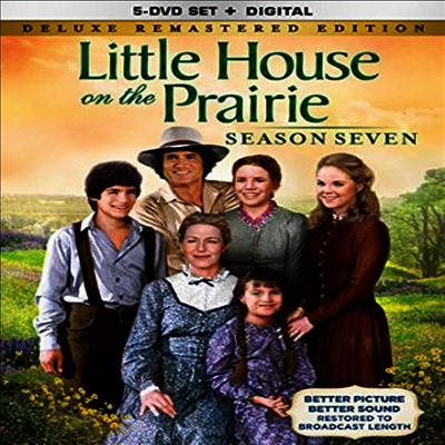Little House On The Prairie: Season Seven (지역코드1)(한글무자막)(Deluxe Remastered Edition DVD + Digital) (초원의 집: 시즌 7)
