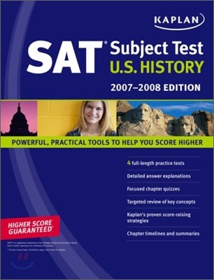Kaplan SAT Subject Test : U.S. History, 2007-2008