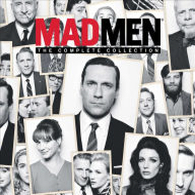 Mad Men: The Complete Collection (ڵ1)(ѱ۹ڸ)(DVD + Digital) (ŵ:  øƮ ÷)