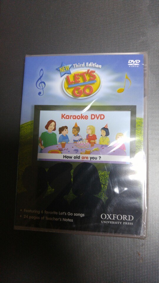 Let's go New third edition Karaoke DVD