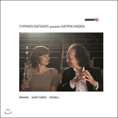Cyprien Katsaris / Katrin Hagen  /  / ũ缿: Ŭ󸮳ݰ ǾƳ븦   (Brahms / Saint-Saens / Crusell: Works for Clarinet & Piano)