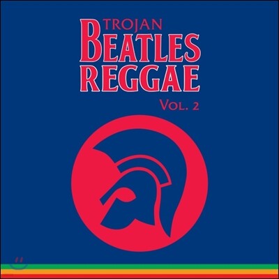 Various — 레게 사운드로 듣는 비틀즈의 음악 (Trojan Beatles Reggae Vol. 2 Blue) 앨범 커버