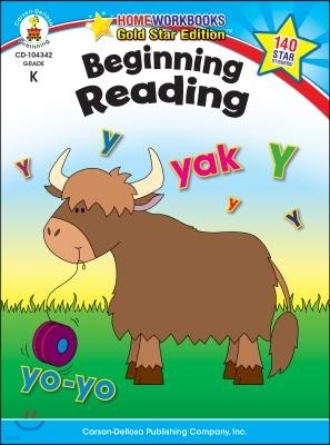 Beginning Reading, Grade K: Gold Star Edition Volume 3