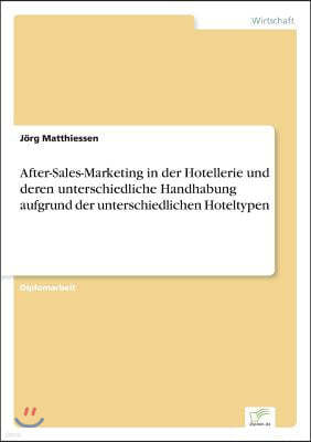 After-Sales-Marketing in der Hotellerie und deren unterschiedliche Handhabung aufgrund der unterschiedlichen Hoteltypen