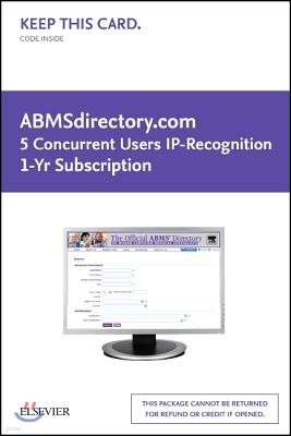 Abmsdirectory.com 5 Concurrent Users - IP Recognition 1-Yr Sub