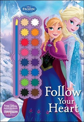 Disney Frozen Follow Your Heart : Paint Palette Book