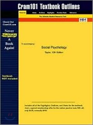 Studyguide for Social Psychology by Taylor, Shelley E., ISBN 9780131932814