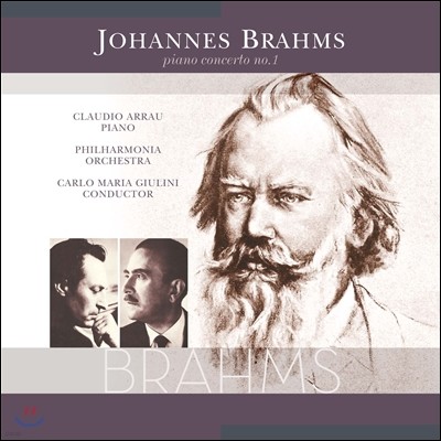 Claudio Arrau / Carlo Maria Giulini : ǾƳ ְ 1 (Brahms: Piano Concerto No.1) [180g LP]