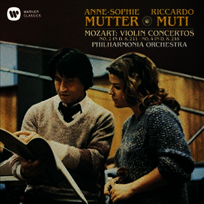 모차르트: 바이올린 협주곡 2, 4번 (Mozart: Violin Concerto No.2 & 4) (일본반)(CD) - Anne-Sophie Mutter