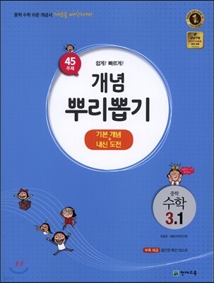 개념 뿌리뽑기 중학 수학 3-1 (2017년용)