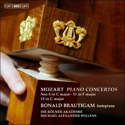 Ronald Brautigam Ʈ: ǾƳ ְ 8, 11, 13 (Mozart: Piano Concertos KV415, 413, 246 'Lutzow')