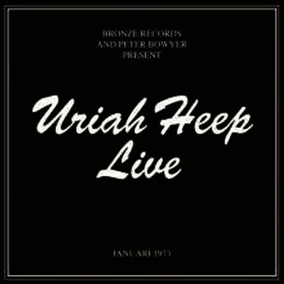 Uriah Heep — Live (Gatefold Cover) 앨범 커버