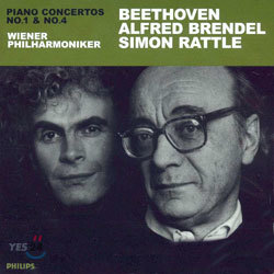 Beethoven : Piano Concertos No.1 & No.4 : BrendelWiener PhilharomnikerRattle