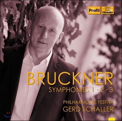 Gerd Schaller ũ:  1 (1866 Ǻ), 2 (1872 Ǻ), 3 (1874 Ǻ) (Bruckner: Symphonies Nos.1, 2, 3)