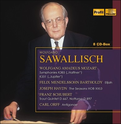 Wolfgang Sawallisch  ڹ߸  - Ʈ / Ʈ / ൨ (Mozart / Mendelssohn / Haydn / Schubert / Orff)