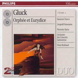 Gluck : Orphee Et Eurydice : Rosbaud