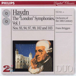Haydn : The London Symphony Vol.1 : Bruggen