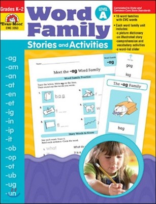 Word Family Stories and Activities, Kindergarten - Grade 2 (Level A), Teacher Resource