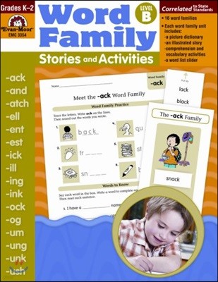Word Family Stories and Activities, Kindergarten - Grade 2 (Level B), Teacher Resource