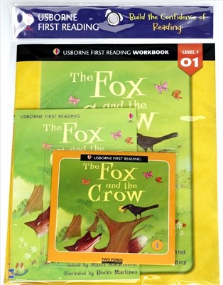 Usborne First Reading Workbook Set 1-1 : The Fox and the Crow