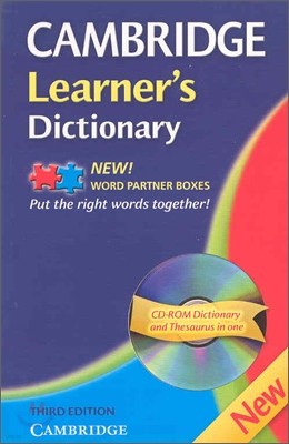 Cambridge Learner's Dictionary with CD-Rom