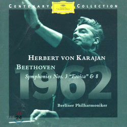 1962Herbert Von Karajan - Beethoven: Symphonies Nos.3 "Eroica" & 8