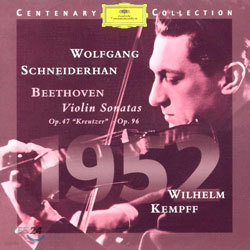 1952Wolfgang Schneiderhan - Beethoven : Violin Sonatas op.47 & 96