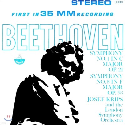 Josef Krips 베토벤: 교향곡 1번, 8번 (Beethoven: Symphonies Nos.1 & 8)