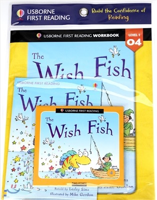 Usborne First Reading Workbook Set 1-4 : The Wish Fish