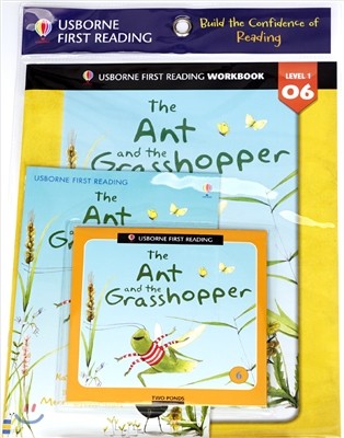 Usborne First Reading Workbook Set 1-6 : The Ant and the Grasshopper