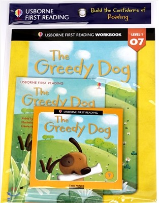 Usborne First Reading Workbook Set 1-7 : The Greedy Dog