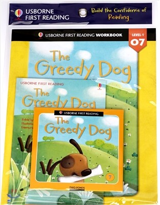 Usborne First Reading Workbook Set 1-7 : The Greedy Dog