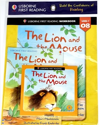 Usborne First Reading Workbook Set 1-8 : The Lion and the Mouse
