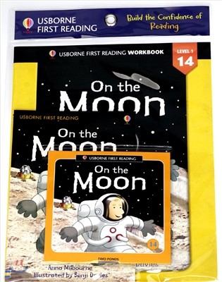 Usborne First Reading Workbook Set 1-14 : On the Moon