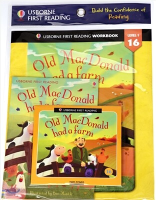 Usborne First Reading Workbook Set 1-16 : Old MacDonald Had a Farm