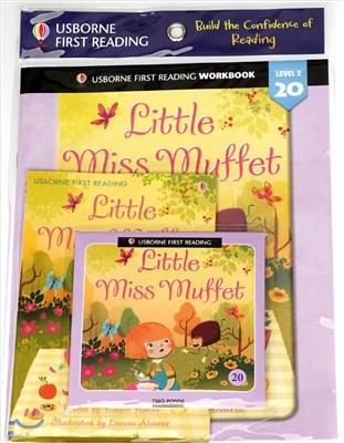Usborne First Reading Workbook Set 2-20 : Little Miss Muffet