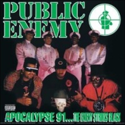 Public Enemy — Apocalypse 91... The Enemy Strikes Black 앨범 커버