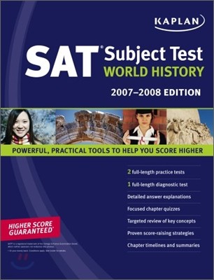 Kaplan SAT Subject Test : World History, 2007-2008
