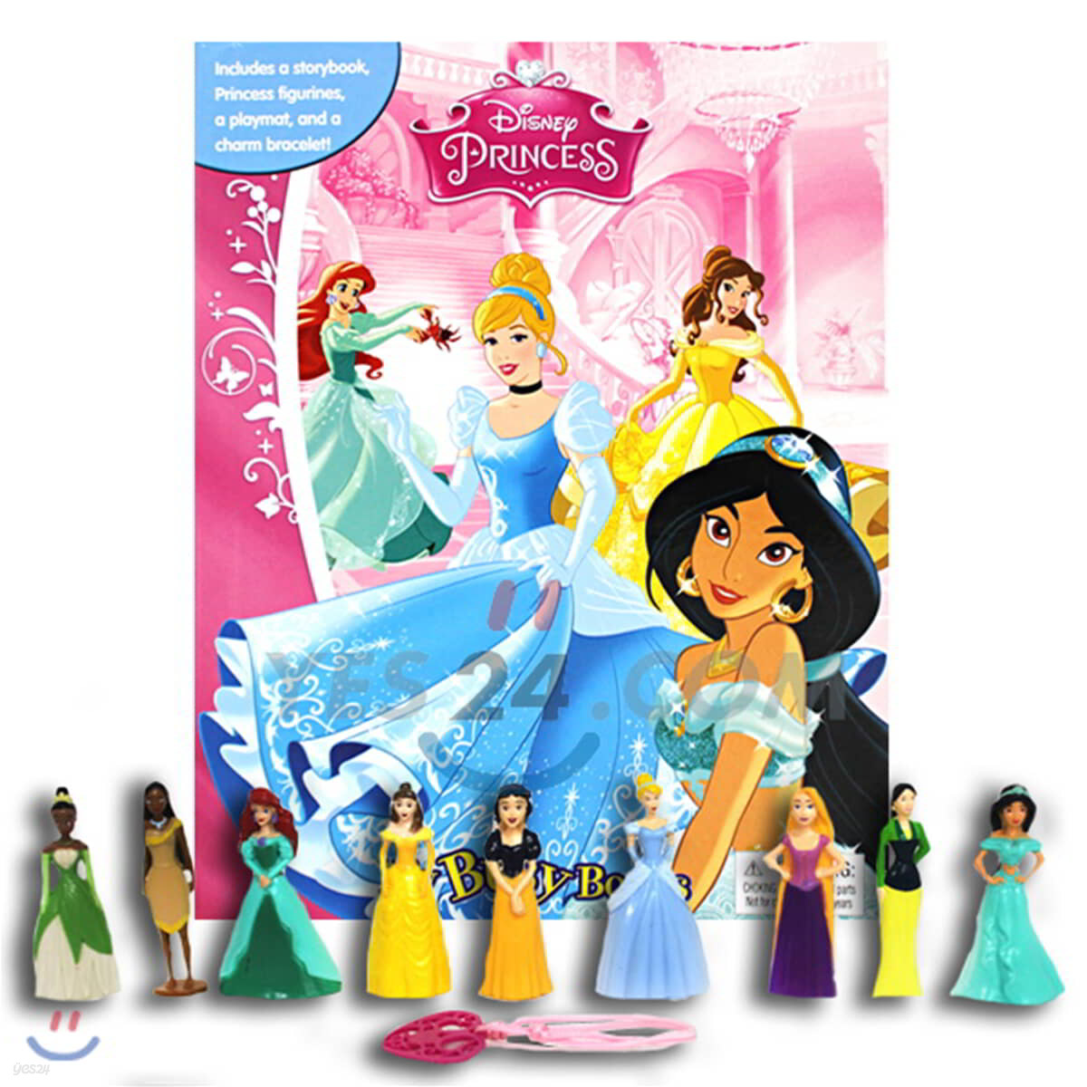 Disney Princess My Busy Book 디즈니 프린세스 비지북 피규어책