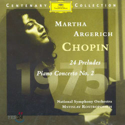 1975Martha Argerich - Chopin : 24 PreludesPiano Concerto No.2