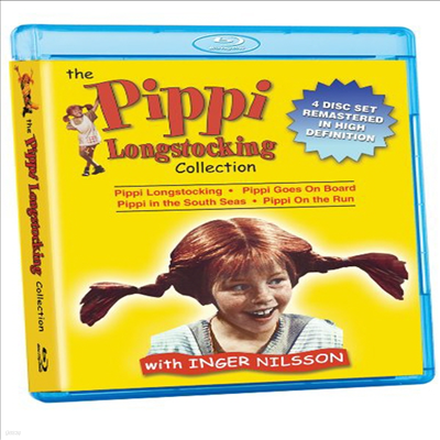 Pippi Longstocking Collection ( ߻)(ѱ۹ڸ)(Blu-ray)