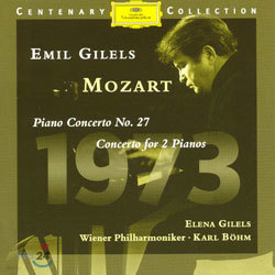 1973Emil Gilels - Mozart : Piano Concerto No.27Concerto For 2 Pianos