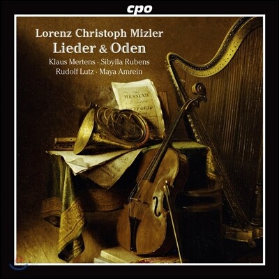 Klaus Mertens 로렌츠 미츨러: 20곡의 가곡과 송가 (Lorenz Christoph Mizler: Lieder, Oden)